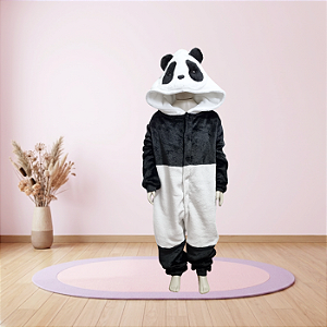 Kigurumi Pijama Macacão - Panda