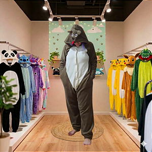 Kigurumi Pijama Macacão - Cachorro