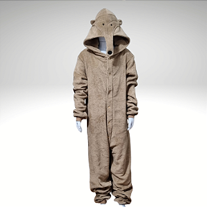 Kigurumi Pijama Macacão - Tamanduá