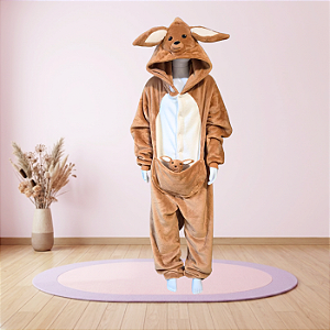 Kigurumi Pijama Macacão - Canguru
