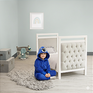 Kigurumi Pijama Macacão - Arara Azul