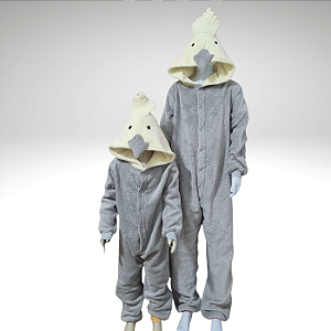 Kigurumi Pijama Macacão - Calopsita