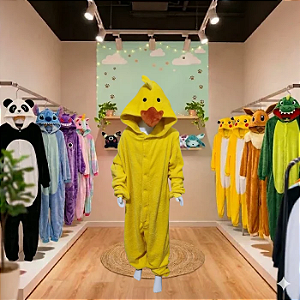 Kigurumi Pijama Macacão - Pato