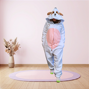 Kigurumi Pijama Macacão - Lhasa Apso