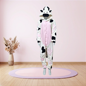Kigurumi Pijama Macacão - Vaquinha