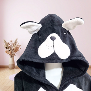 Kigurumi Pijama Macacão - Buldogue