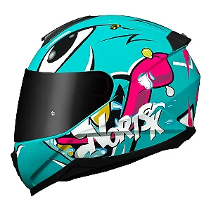 NORISK FAB CAPACETE RAZOR MAD BLUE