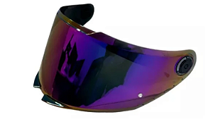 VISEIRA CAPACETE MT HELMETS V-28B - IRIDIUM RAINBOW
