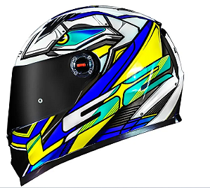 LS2 CAPACETE FF358 XDRON BLUE
