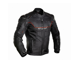 JAQUETA TEXX FALCON V2 MASCULINA PRETA VERMELHA