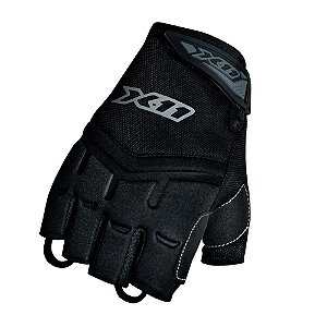 LUVA FIT X 1/2 DEDO MASCULINA PRETO