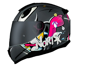 NORISK FAB CAPACETE RAZOR MAD GRAY tamanho 62