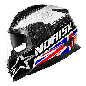NORISK CAPACETE FF302 SOUL II GRAND PRIX UNITED KINGDOM 58/M