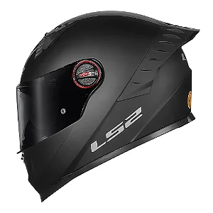 LS2 CAPACETE FF358 PRO MONOCOLOR MATTE BLACK