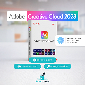 Adobe Creative Cloud 2023 Licença Volume – Envio Imediato – Coleção COMPLETA de Apps da Adobe
