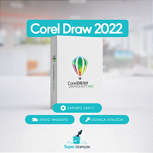 CorelDRAW Graphics Suite 2022 Vitalício – Envio Imediato