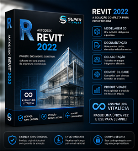 Autodesk Revit 2022 Vitalício – Envio Imediato Licença