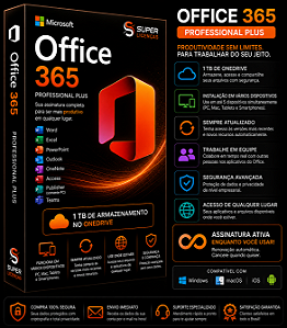 Office 365 – Envio Instantâneo Genuino Original