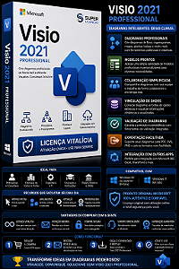 MICROSOFT VISIO PROFESSIONAL 2021 – VITALICIO ORIGINAL