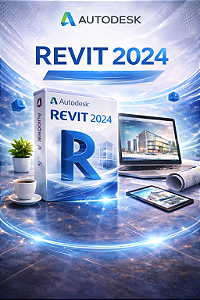 Autodesk Revit 2024 para Windows e Mac – Envio Imediato - Licença Vitalicia