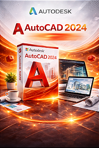 Autodesk AutoCAD 2024 Para Windows & Mac – Envio Imediato - Licença Vitalicia