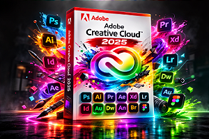 Adobe Creative Cloud 2025 - Licença Vitalicia (Conta Original)