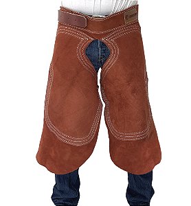 Calça de couro