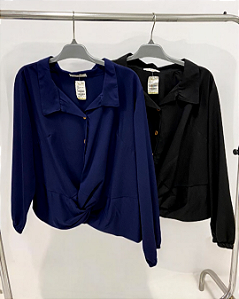 Camisa Com Detalhe Frontal