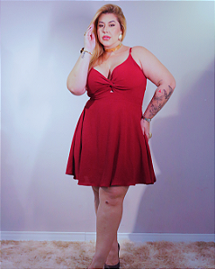 Vestido Curto Romântico