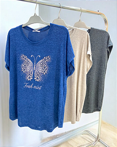 Blusa Detalhe brilhante