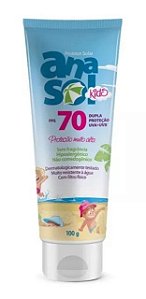 Protetor Solar Infantil Fps 70 Corpo e Rosto 100g - Anasol