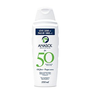 Protetor Solar Corporal Anasol Fps 50 - Toque Seco - 350ml