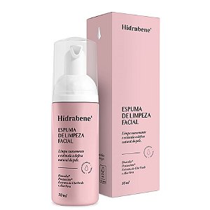Espuma Limpeza Facial Hidrabene - Limpa Suavemente - 50ml