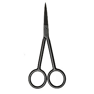 Tesoura Para Sobrancelhas Preta Ref 669 - Sffumato