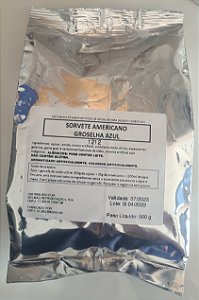 Base mix sorvete americano Groselha Azul