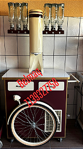 Maquina sorvete Americano Retro