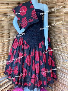 Conjunto 3 peças pomba gira