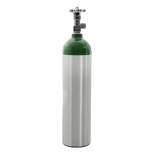 CILINDRO DE OXIGENIO 3 L ALUMINIO SEM CARGA