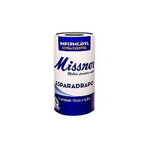 ESPARADRAPO BRANCO IMPERMEAVEL 10CM X 4,5M