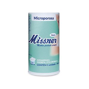 FITA MICROPORE BRANCO 10cm X 4,5m