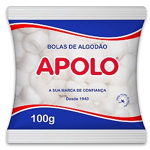 ALGODÃO HIDROFÍLICO TIPO BOLA - PCT 100G