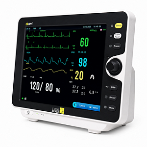 MONITOR DE SINAIS LEVI 12" - (ECG, SPO2, RESP, PNI E TEMP ) PRÉ CONFIGURADO