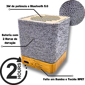 Caixa de Som Bluetooth Portátil Original Handz Fusion Mini