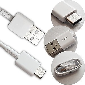 Cabo USB Tipo C Samsung M20 M30 A20 A30 A50 Tab S8 S9 Note GH39-02065A GH39-02134B