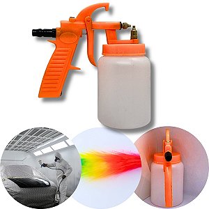 Pistola Manual Portátil de Plástico