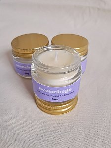 Aconchego | Bergamota, Lavanda e Baunilha | 30g - minizinha