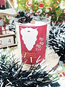 HOHOHO! | Cranberry, Baunilha e Especiarias | Vela de Natal | 175g