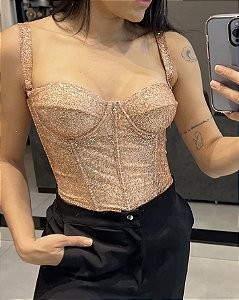 Corselet Maily brilhante