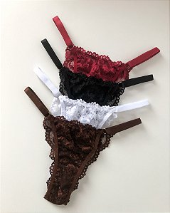 Calcinha de renda Verena