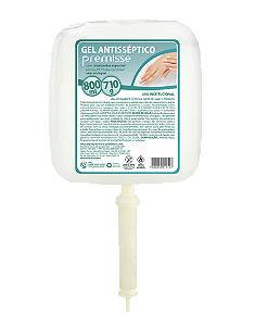 ALCOOL GEL ANTISSEPTICO 70% HIDRATANTE 800ML REFIL PREMISSE 10132
